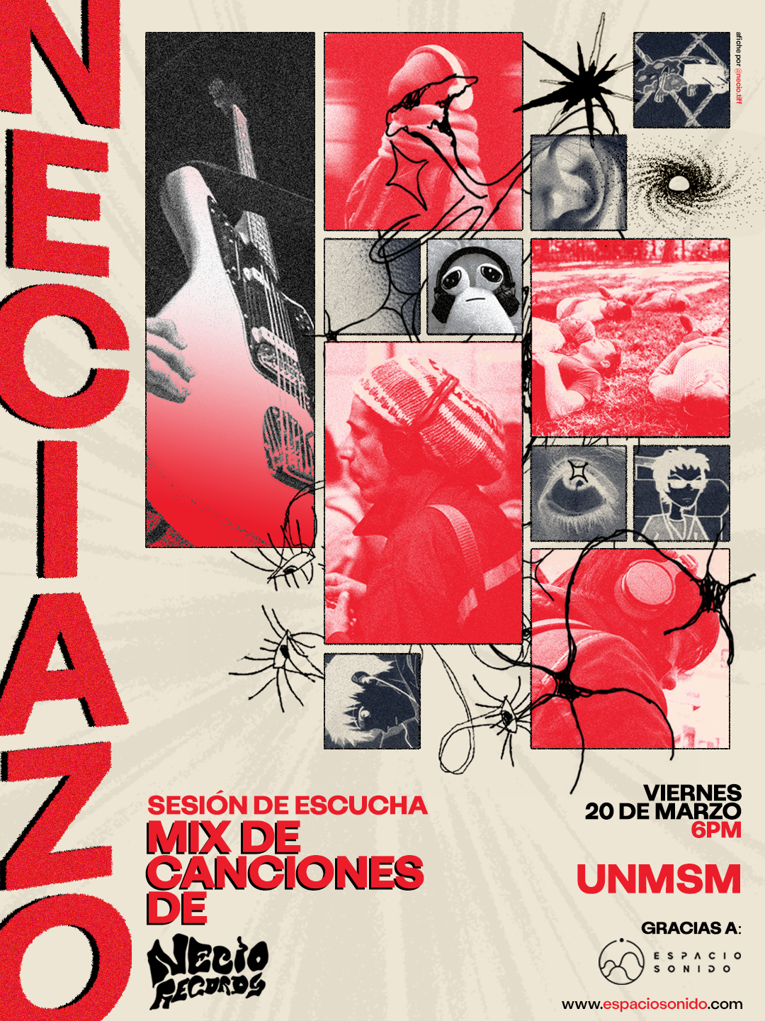 Neciazo: sesión de escucha en la UNMSM con música de Necio Records